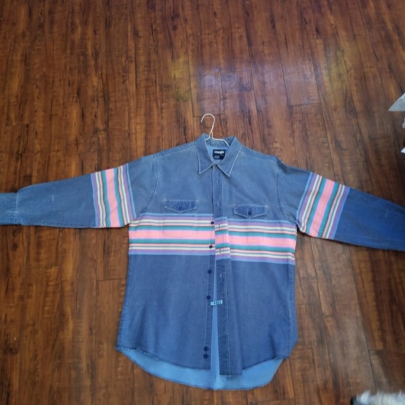 Lot of men's retro wrangler western shirts - Picture 3 of 8